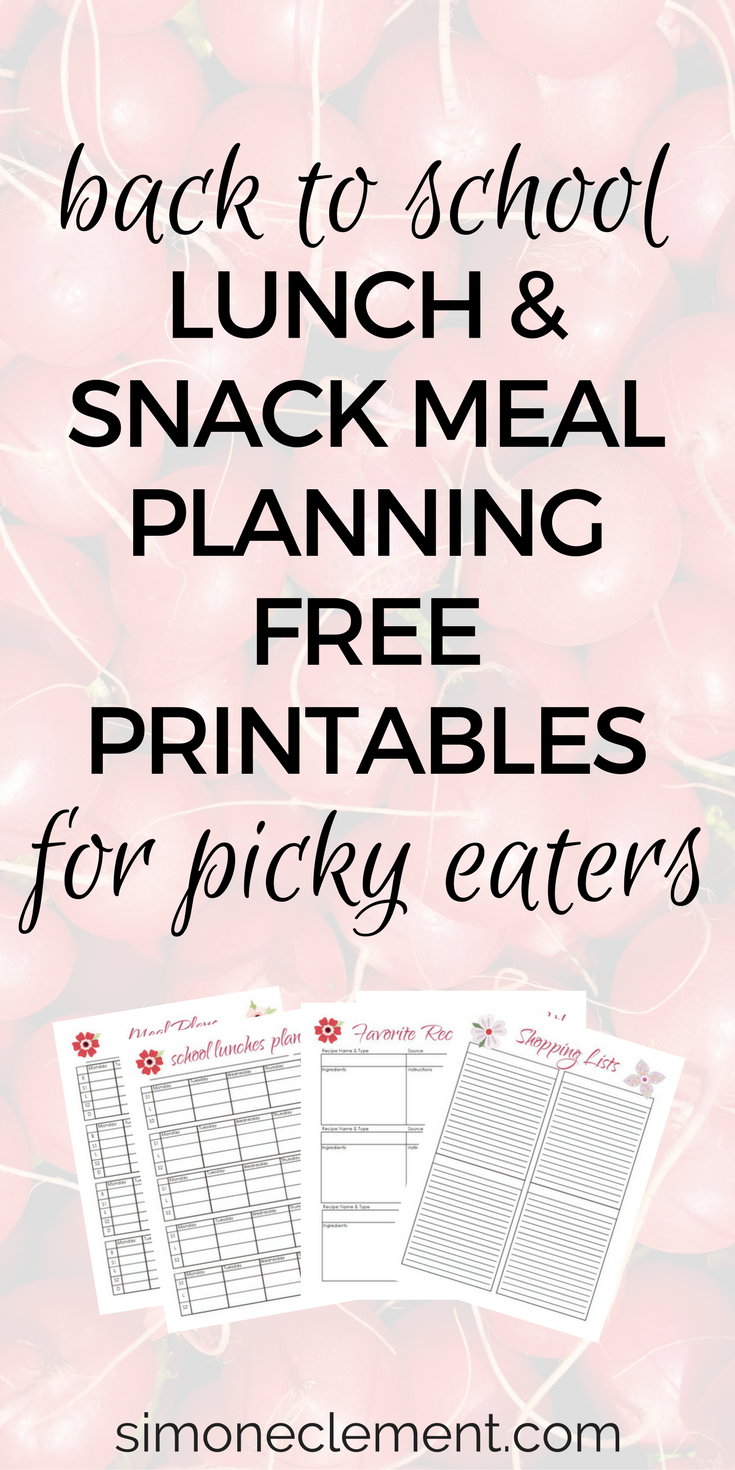 weight loss diet plan for picky eaters